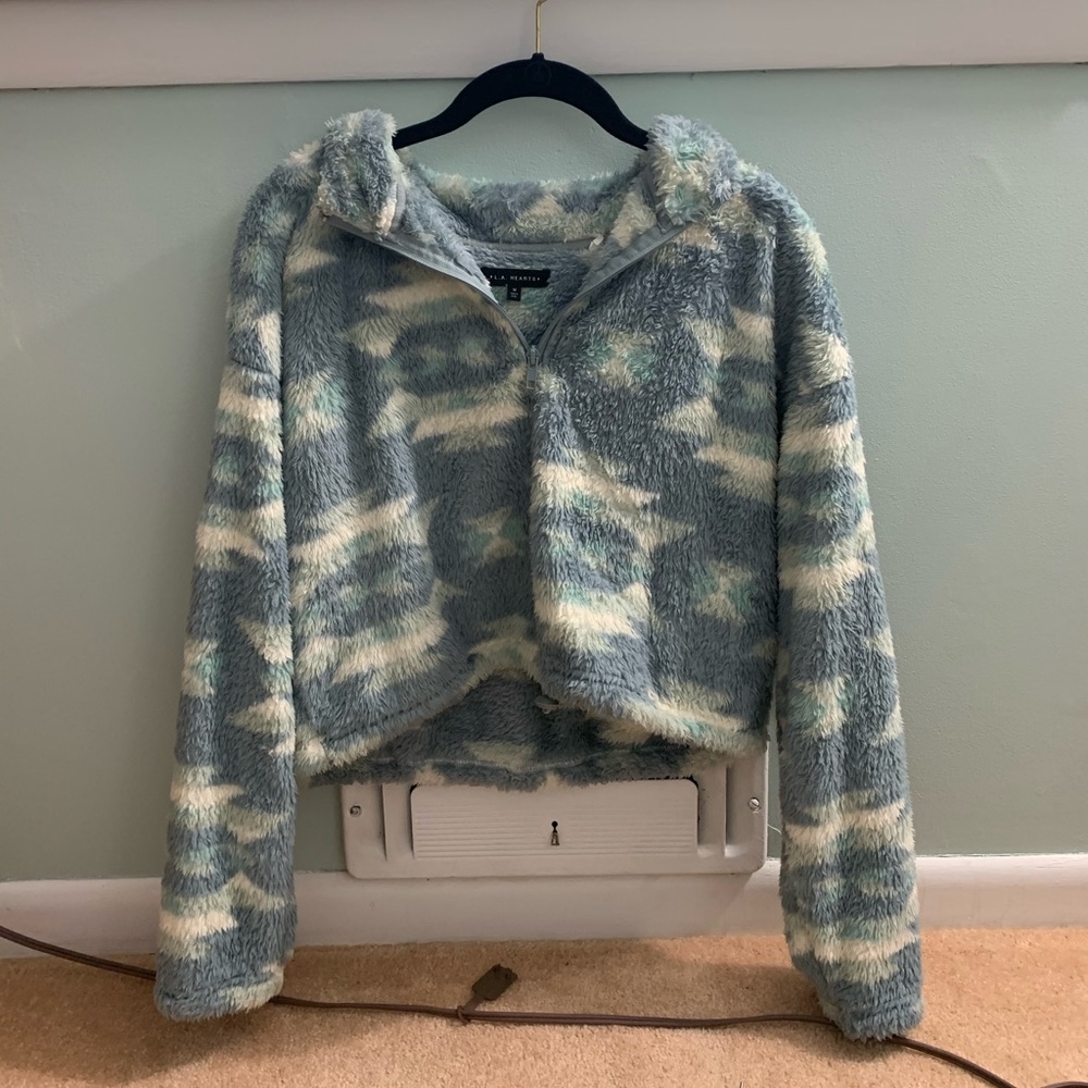 Quarter zip fleece